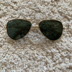 RAY-BAN RB3044 AVIATOR SMALL METAL SUNGLASS